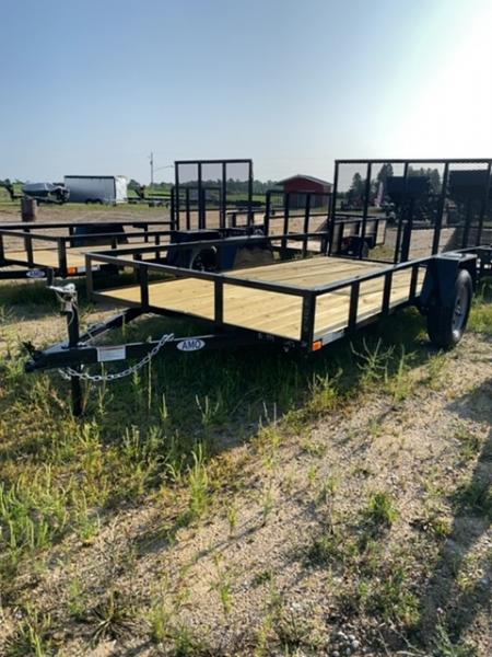 New 2027 AMO 6.4X12 Landscape Trailer