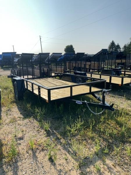 New 2027 AMO 6.4X12 Landscape Trailer