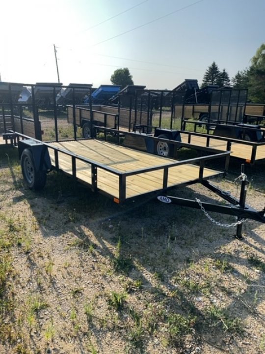 New 2027 AMO 6.4X12 Landscape Trailer