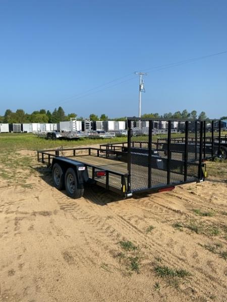 New 2027 AMO 6.4X16 1 BRK Landscape Trailer