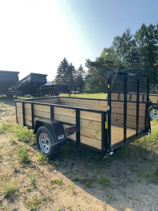 New 2027 AMO 5X10 WOODSIDE Landscape Trailer