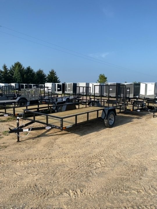 New 2027 AMO 6.4X14 Landscape Trailer