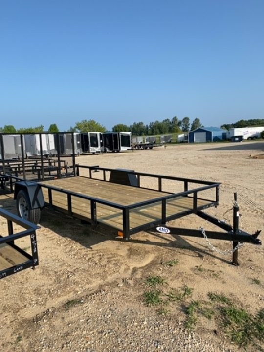 New 2027 AMO 6.4X14 Landscape Trailer