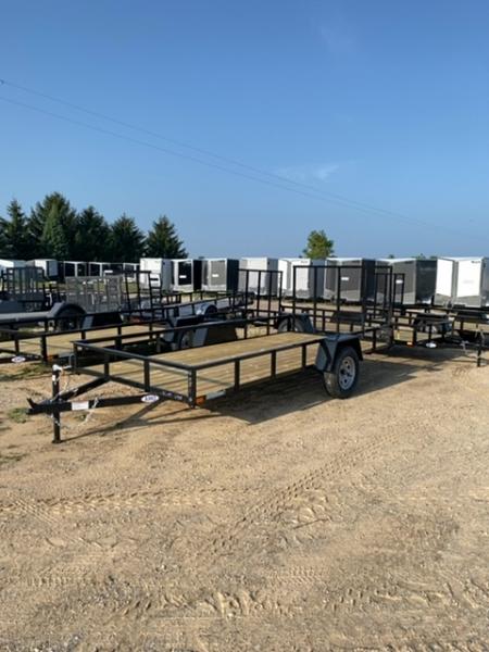 New 2027 AMO 6.4X14 Landscape Trailer