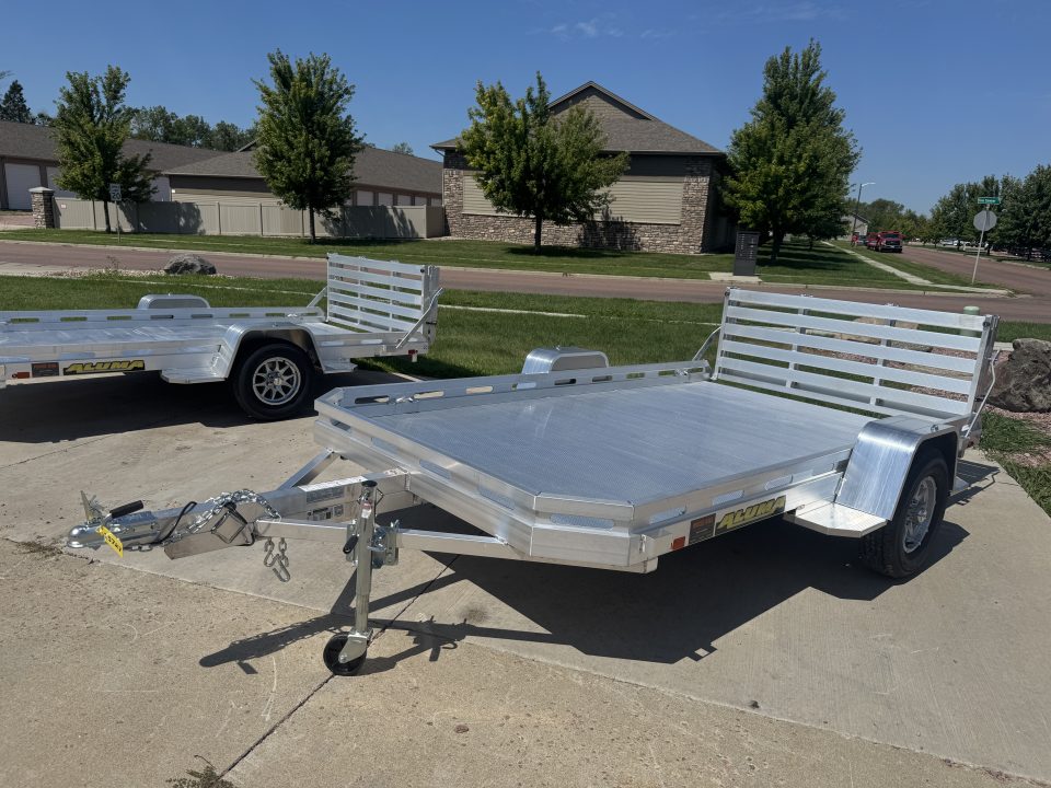 New 2027 Aluma 7712HBT Utility Trailer