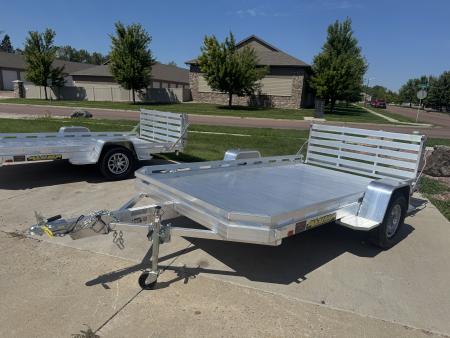 New 2027 Aluma 7712HBT Utility Trailer