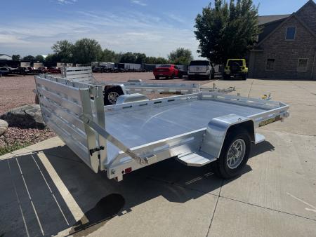 New 2027 Aluma 7712HBT Utility Trailer