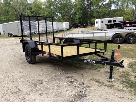New 2026 Nolan Manufacturing 5X10 Utility Trailer