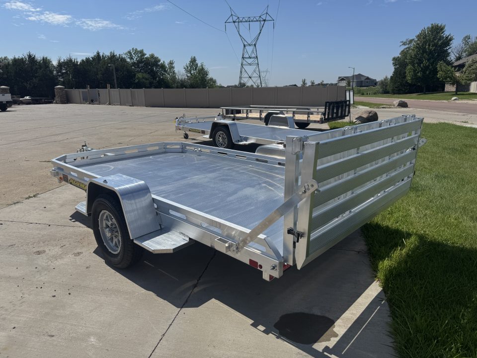 New 2027 Aluma 7712H BT Utility Trailer