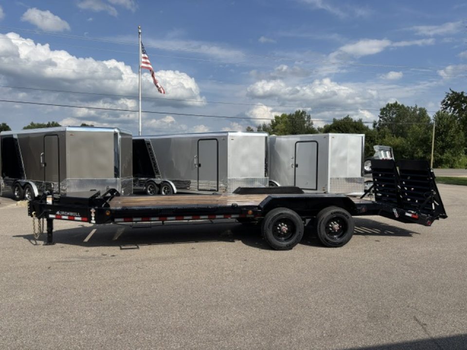 New 2026 Iron Bull 7x22 22K Equipment Trailer