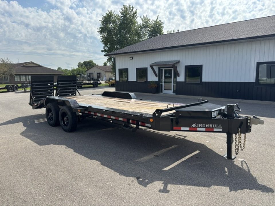 New 2026 Iron Bull 7x22 22K Equipment Trailer