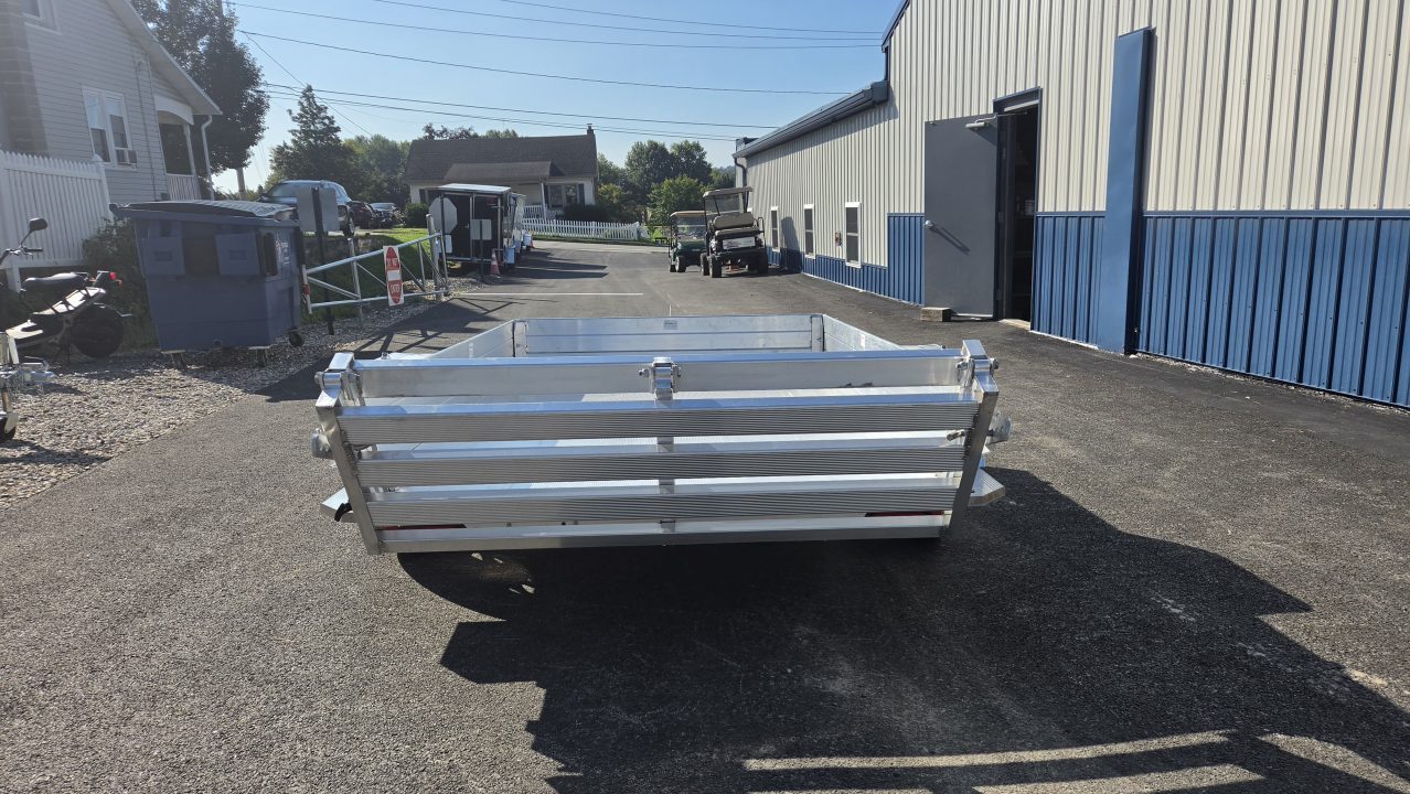 New 2027 Aluma 63X8S-BT 12" SIDES Utility Trailer