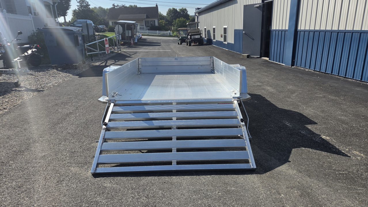 New 2027 Aluma 63X8S-BT 12" SIDES Utility Trailer
