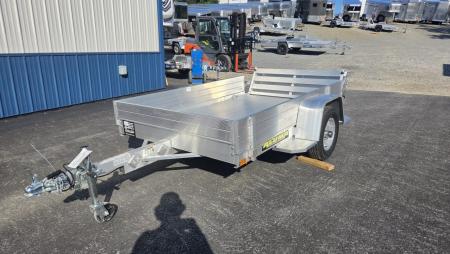 New 2027 Aluma 63X8S-BT 12  SIDES Utility Trailer