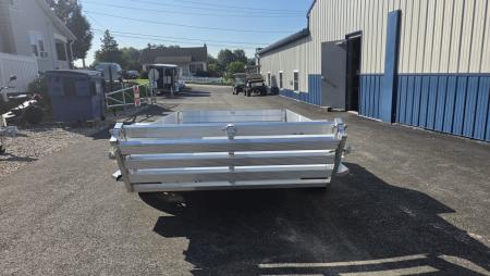 New 2027 Aluma 63X8S-BT 12" SIDES Utility Trailer