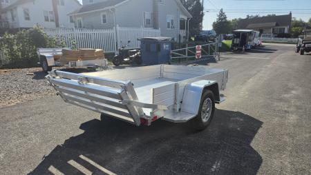 New 2027 Aluma 63X8S-BT 12" SIDES Utility Trailer