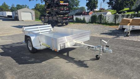 New 2027 Aluma 63X8S-BT 12" SIDES Utility Trailer