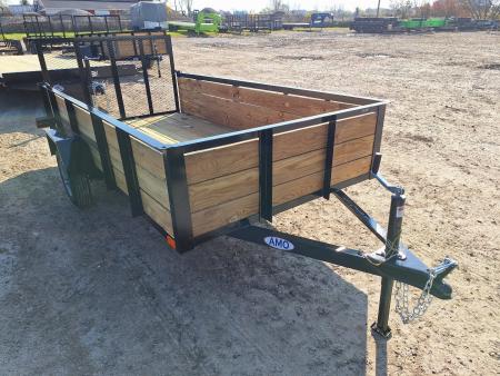 New 2026 AMO 5x10 Light Duty 2K Woodside Utility Trailer