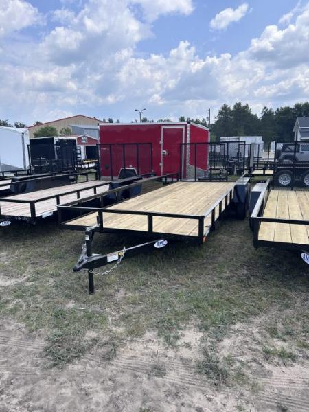 New 2027 AMO 82x20 7K 2BRK Landscape Trailer