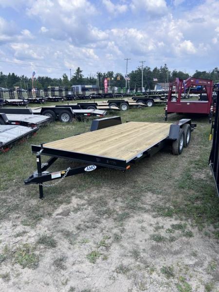 New 2027 AMO 82x18’ 2BRK 7K Car Hauler