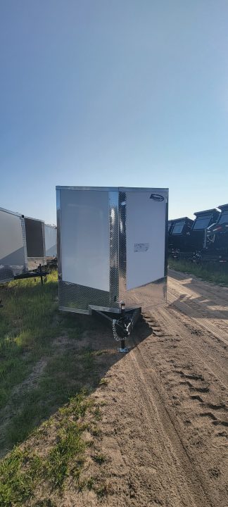 New 2027 Formula Trailers 7X16 WHITE 7K RAMP Cargo / Enclosed Trailer