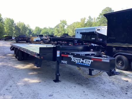 New 2027 Top Hat Trailers PN24025X102 Deckover Trailer