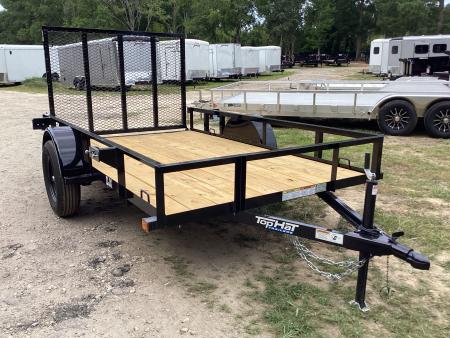 New 2027 Top Hat Trailers DJX10X72 Utility Trailer