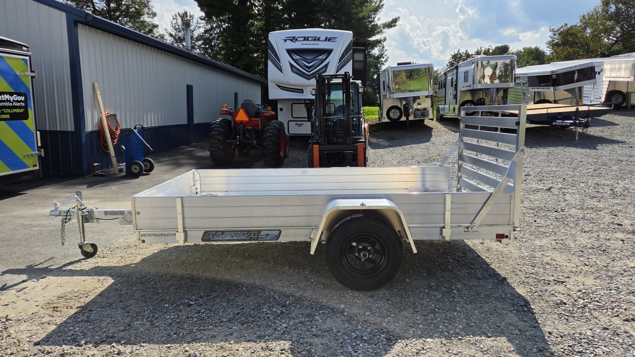 New 2027 Aluma 63X10ESA-S-TG Utility Trailer