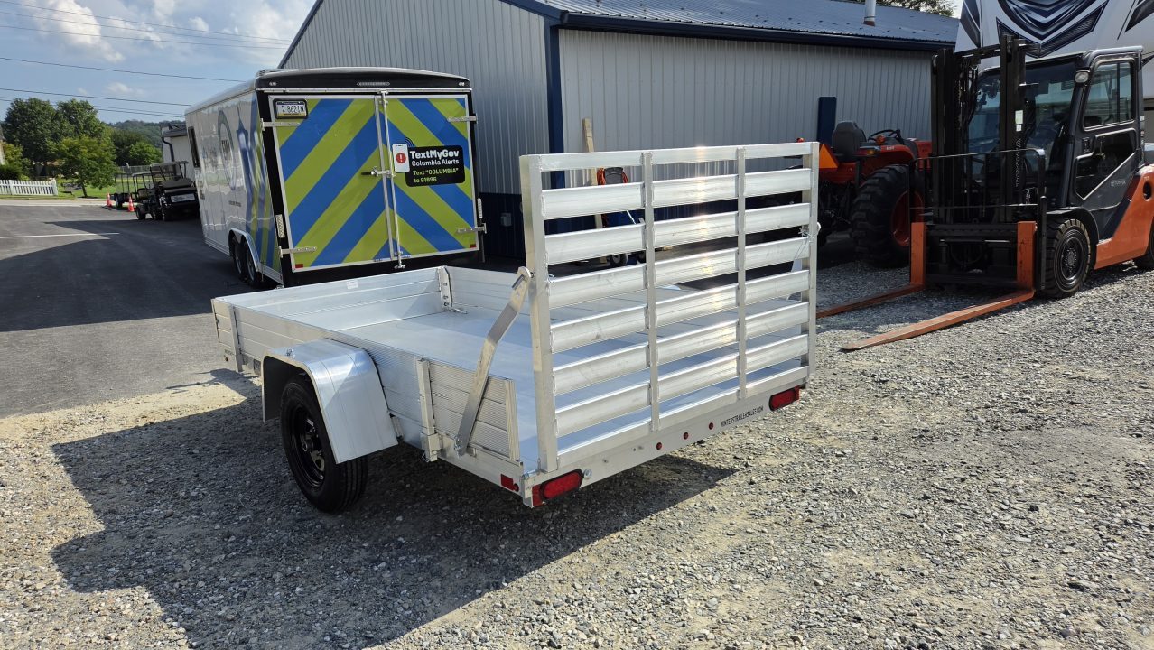 New 2027 Aluma 63X10ESA-S-TG Utility Trailer