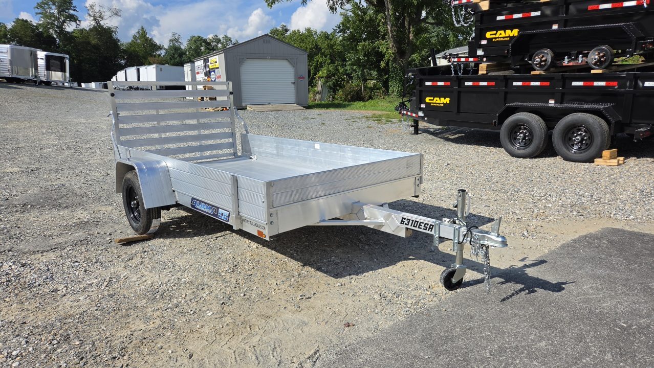 New 2027 Aluma 63X10ESA-S-TG Utility Trailer