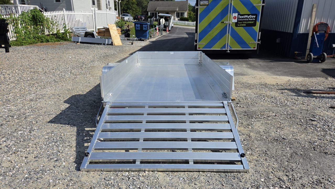New 2027 Aluma 63X10ESA-S-TG Utility Trailer