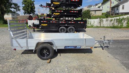 New 2027 Aluma 63X10ESA-S-TG Utility Trailer
