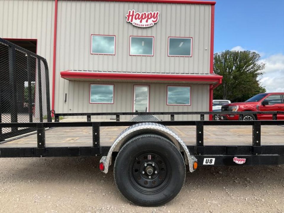 New 2027 PJ 83"x14' Single Axle Utility Trailer - U8