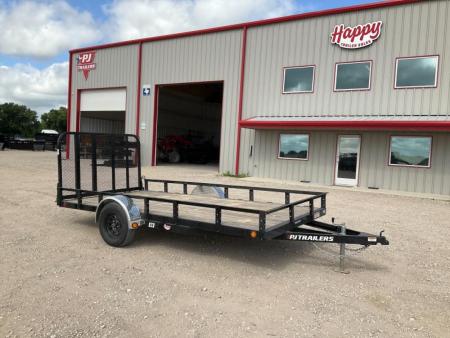 New 2027 PJ 83 x14' Single Axle Utility Trailer - U8