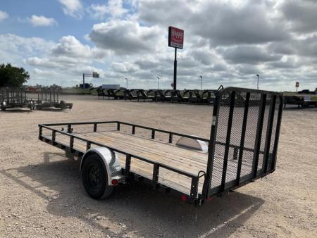 New 2027 PJ 83"x14' Single Axle Utility Trailer - U8