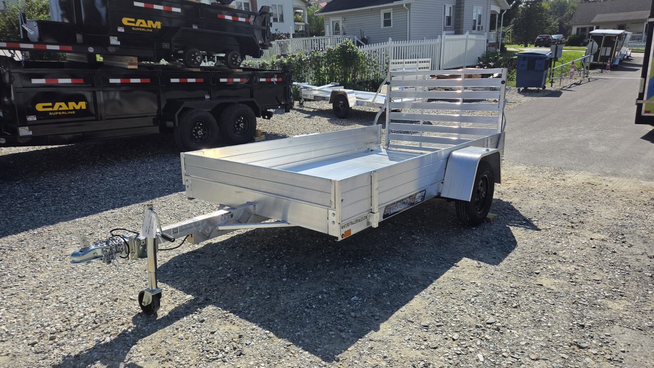 New 2027 Aluma 63X10ESA-S-TG Utility Trailer
