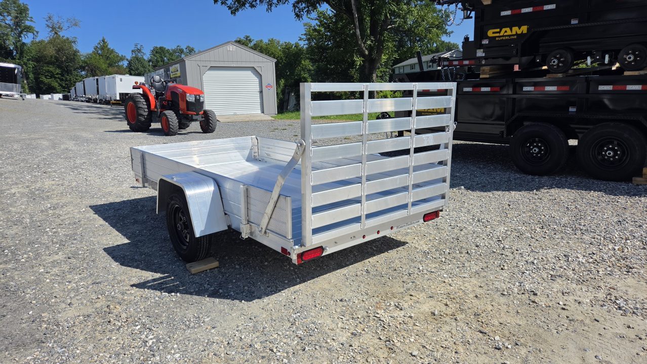 New 2027 Aluma 63X10ESA-S-TG Utility Trailer
