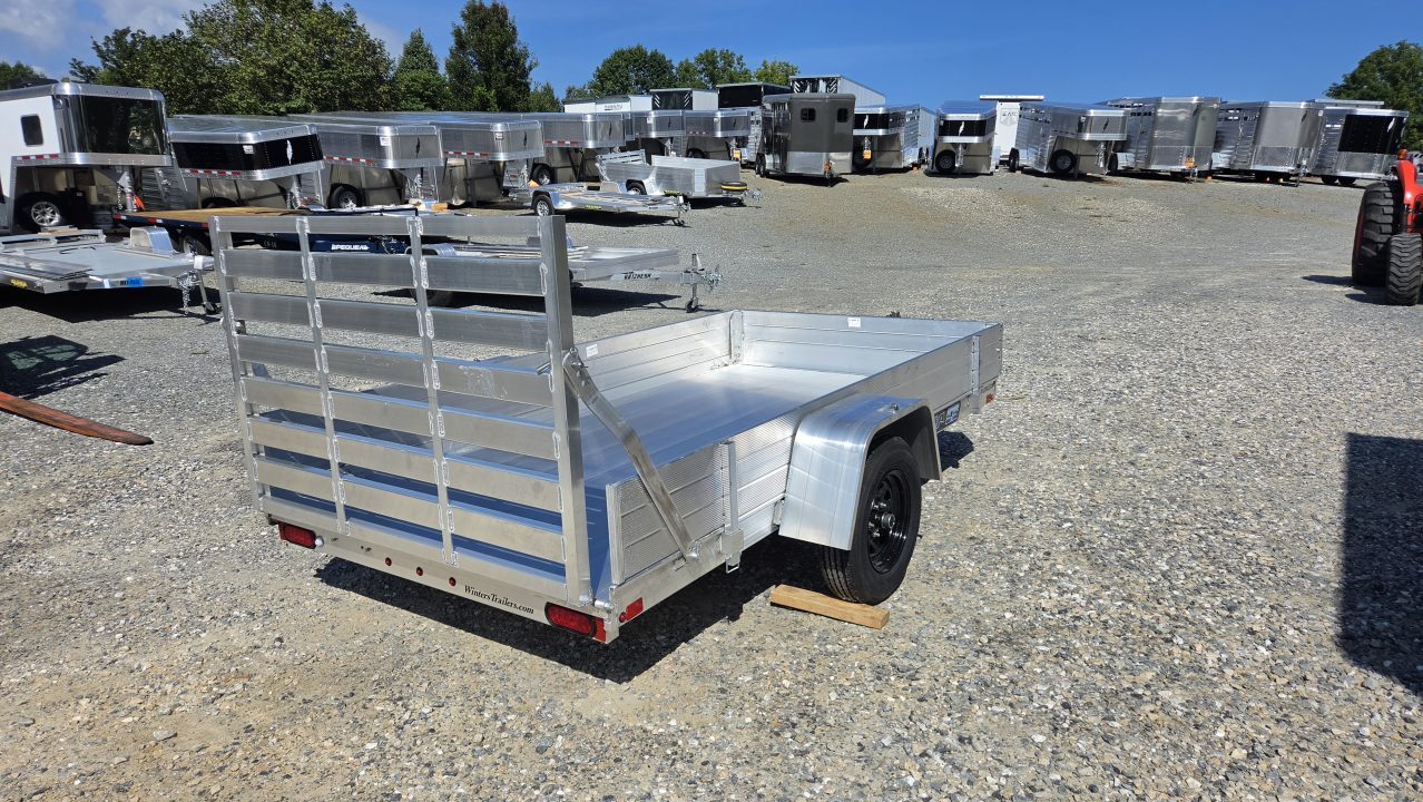 New 2027 Aluma 63X10ESA-S-TG Utility Trailer