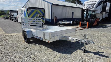 New 2027 Aluma 63X10ESA-S-TG Utility Trailer