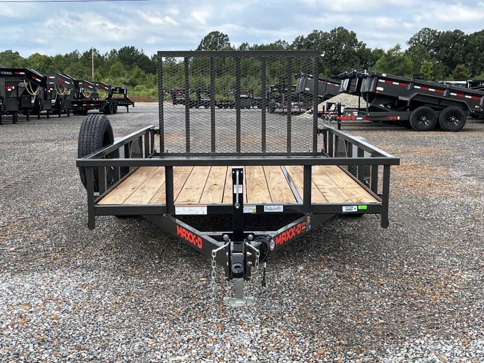 New 2027 MAXX-D 83"X12' 3K Utility Trailer