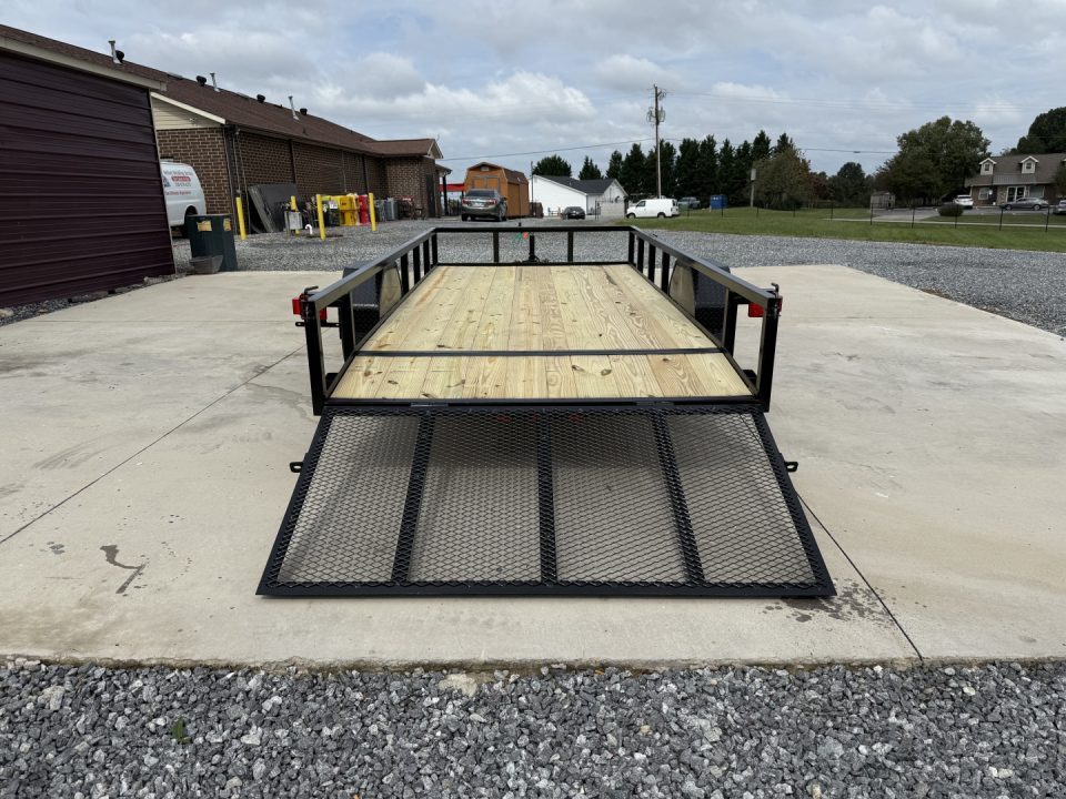 New 2026 Nolan 6X14 Landscape Utility Trailer 3K w/2 ft Mesh