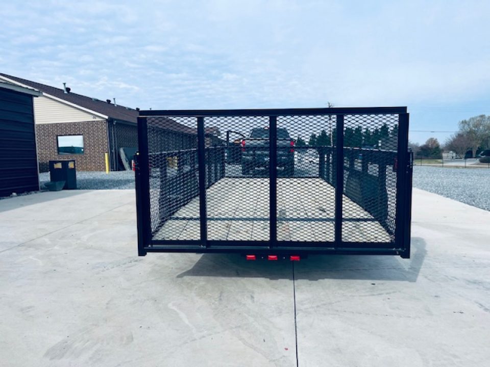 New 2026 Nolan 6X14 3K Landscape Utility Trailer w/2ft Mesh