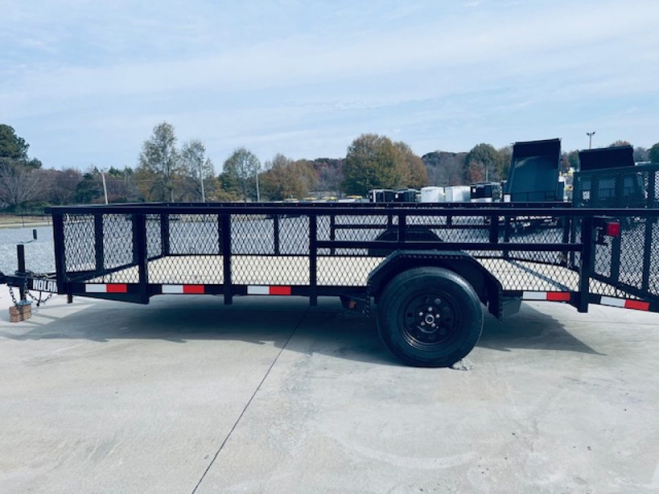 New 2026 Nolan 6X14 3K Landscape Utility Trailer w/2ft Mesh