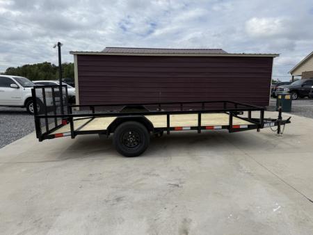 New 2026 Nolan 6X14 Landscape Utility Trailer 3K w/2 ft Mesh