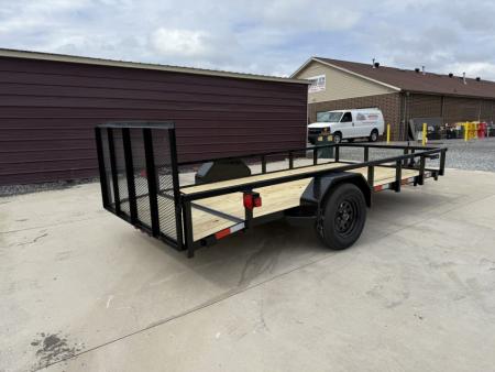 New 2026 Nolan 6X14 Landscape Utility Trailer 3K w/2 ft Mesh