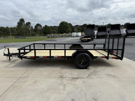 New 2026 Nolan 6X14 Landscape Utility Trailer 3K w/2 ft Mesh