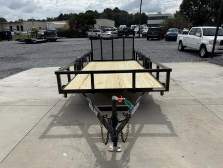 New 2026 Nolan 6X14 Landscape Utility Trailer 3K w/2 ft Mesh