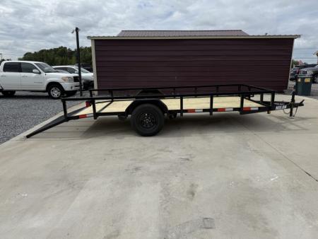 New 2026 Nolan 6X14 Landscape Utility Trailer 3K w/2 ft Mesh