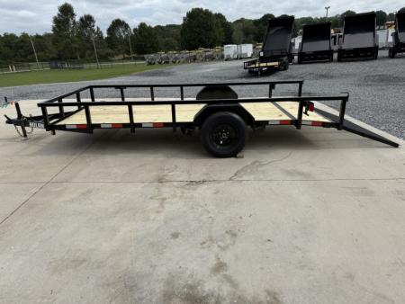 New 2026 Nolan 6X14 Landscape Utility Trailer 3K w/2 ft Mesh
