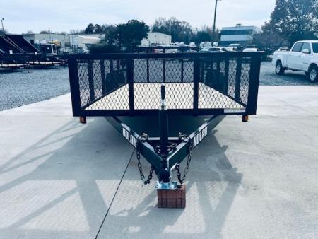 New 2026 Nolan 6X14 3K Landscape Utility Trailer w/2ft Mesh